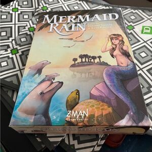Mermaid Rain Board Game by Hitoshi Yasuda 2011 Z-Man Games